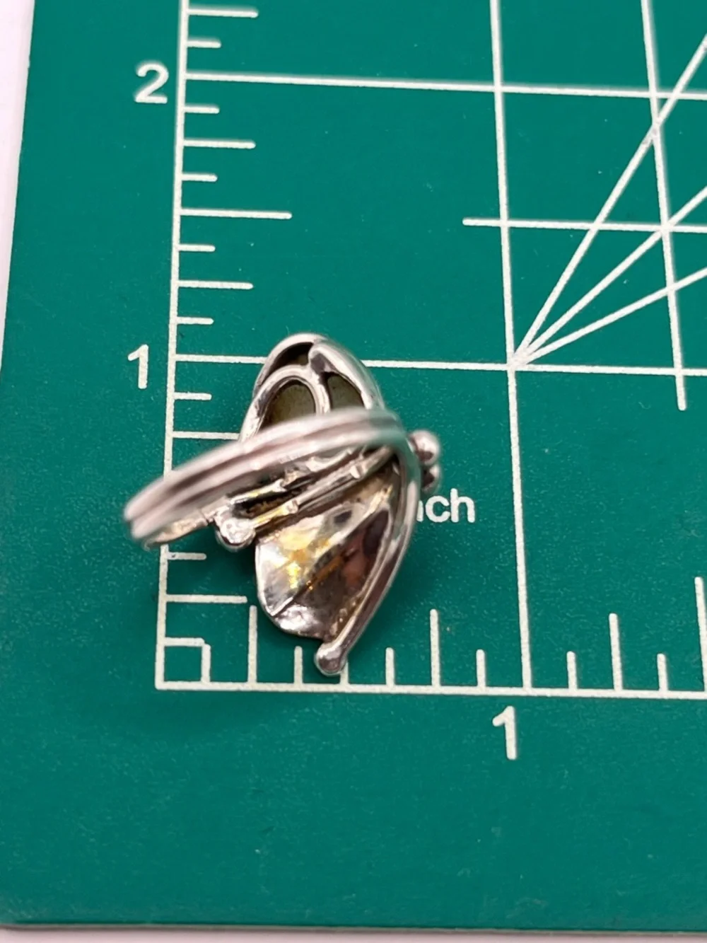 Vintage chic silver